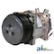 A & I Products Compressor, New, Sanden Style w/ Clutch (8100) 7.6" x7.6" x10.7" A-82016158 - alternate 4
